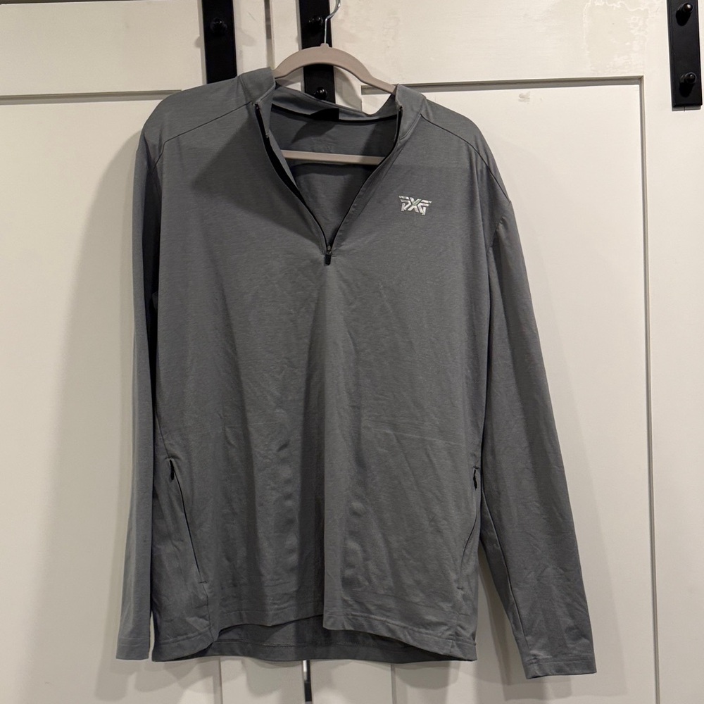 PXG Men's Lightweight Gray Shirt Jacket